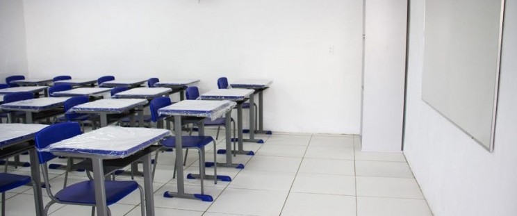 Escolas foram reformadas durante a interrupção das aulas presenciais